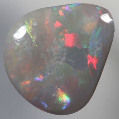SOLID SEMI BLACK OPAL Bright rolling flashes SEE VIDEO
